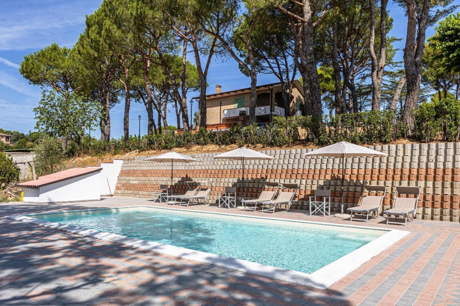 Villa Lucilla - B&B Rooms And Pool Potenza Picena Dış mekan fotoğraf